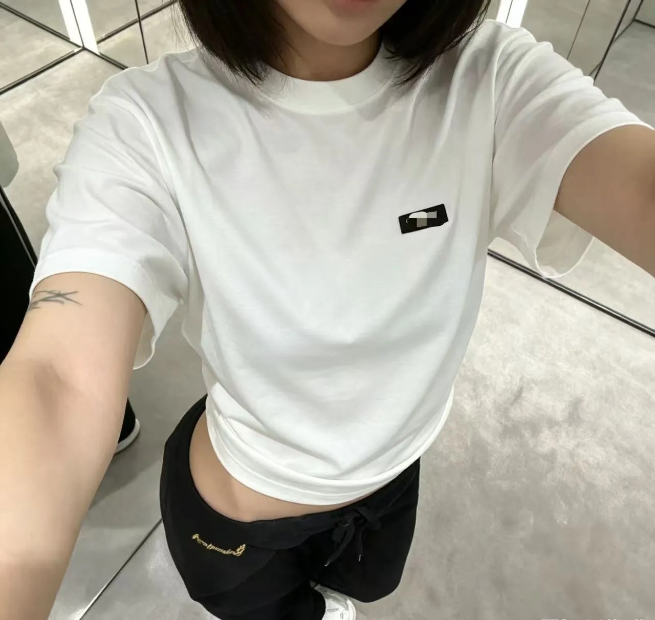 Louis Vuitton/Louis Vuitton 26ss New Arrival Chest Logo Series Short Sleeve